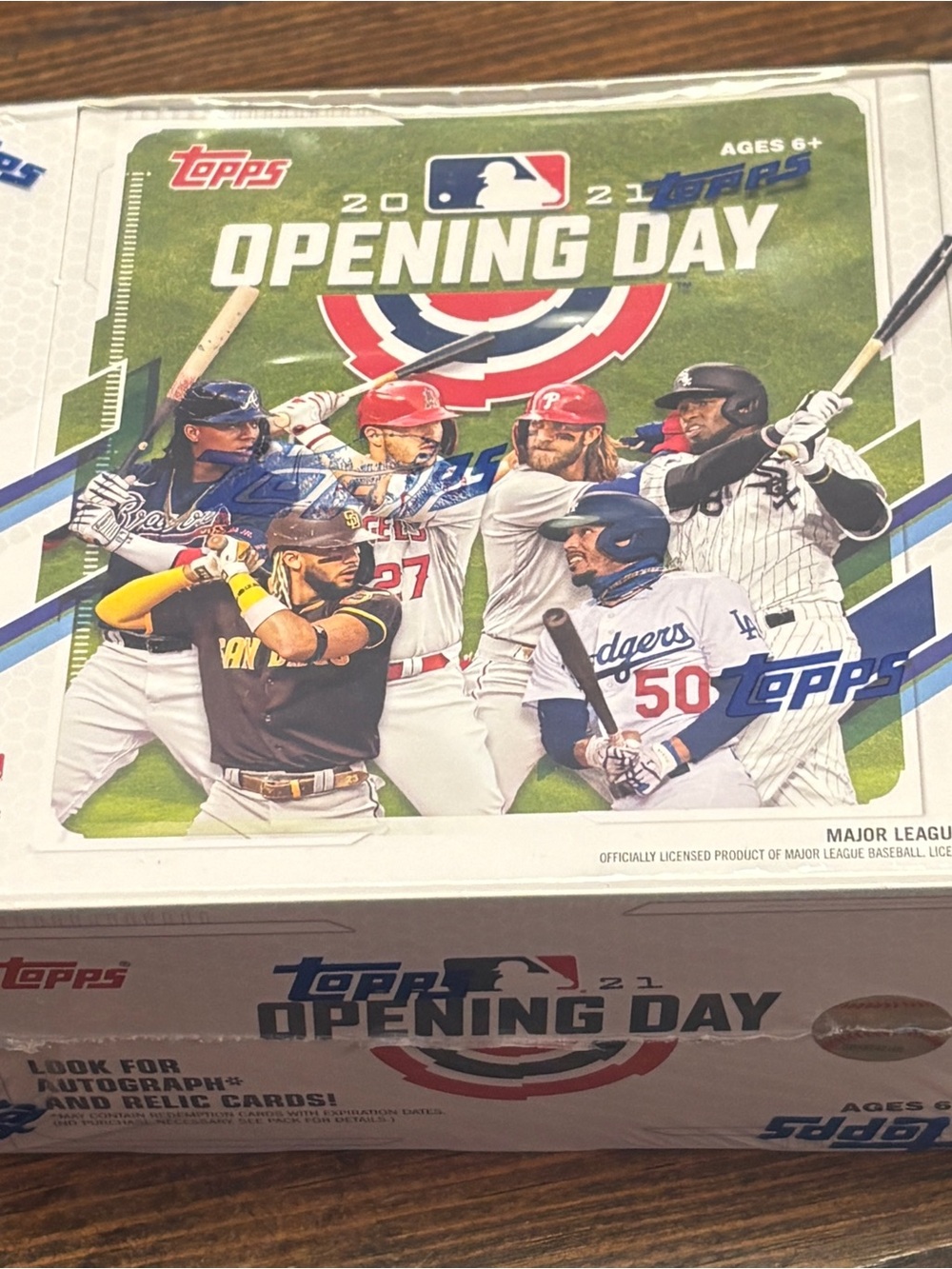 2021 Topps opening day baseball box